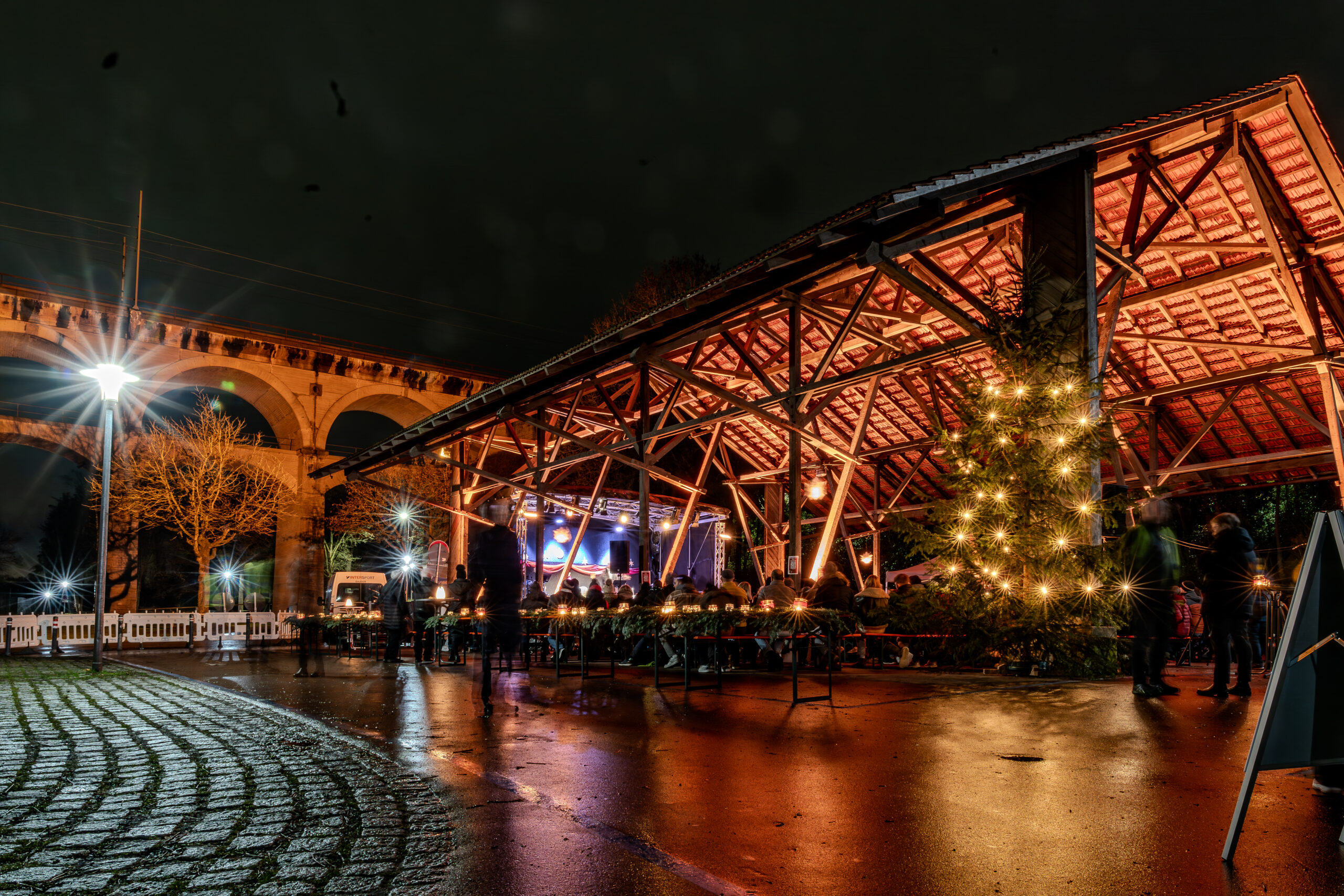 Heiligabend im Dreschschuppen