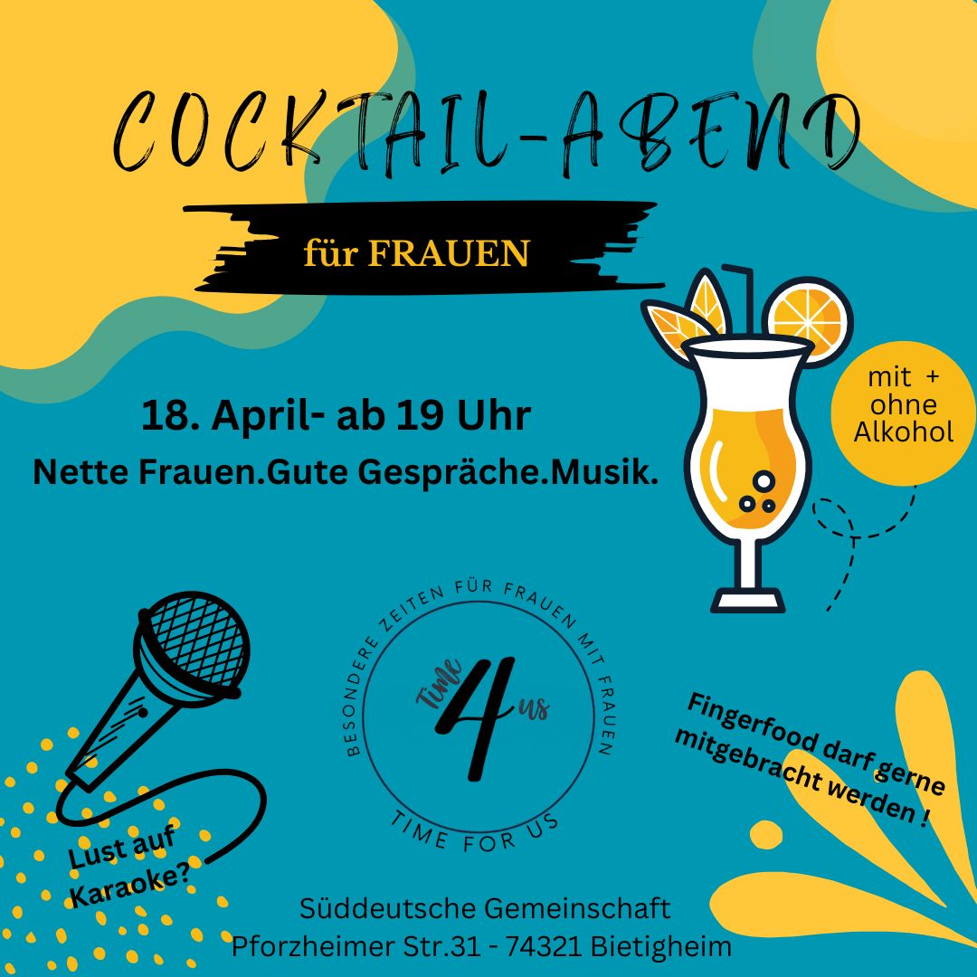 Cocktailabend für Frauen